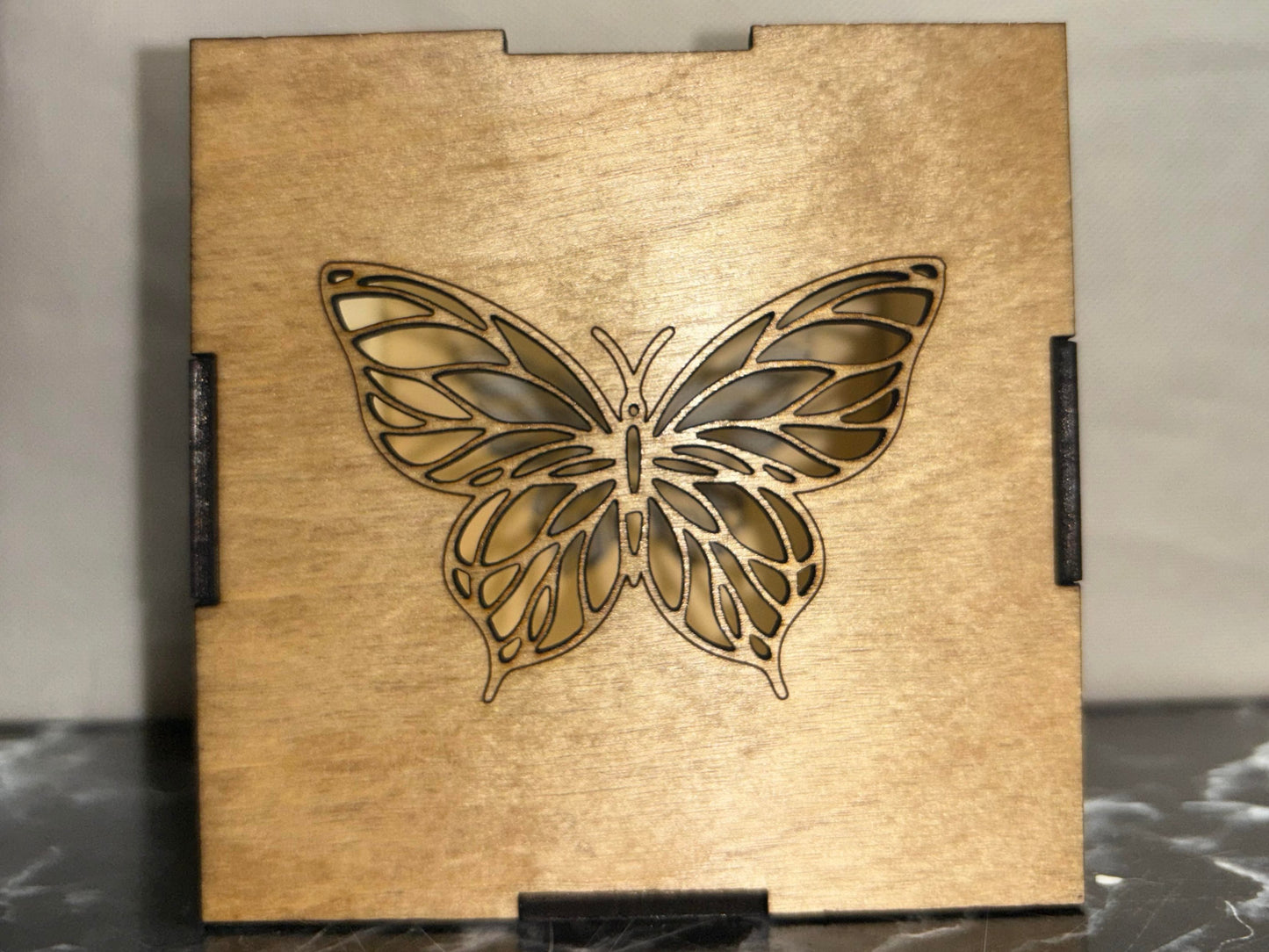 Beautiful Custom Butterfly Box